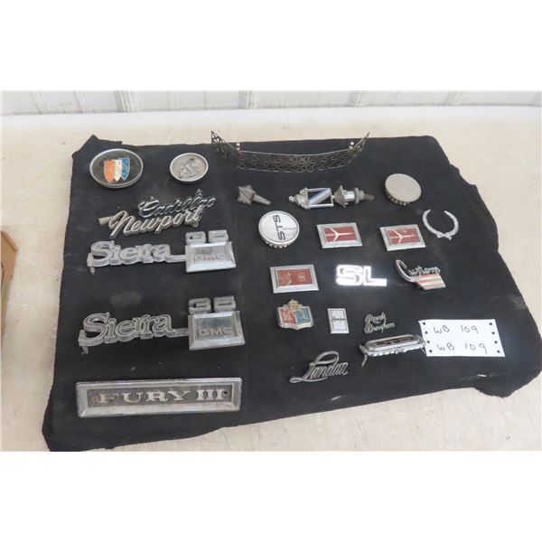 Vintage Car Truck Hood Emblems