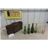 Image 1 : Vintage Soda Pop Bottles & Military Case