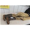 Image 1 : Vintage BUSHLITE Outdoor Rubber Chest Waders Size 10 Boots - Great Condition