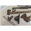 Image 4 : Vintage Carpentry Hammers, Axes, Files, Gauges