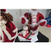 Image 6 : Beautiful Christmas Doll with Stand / Moveable Plugin Porcelain Girl Doll with Sled