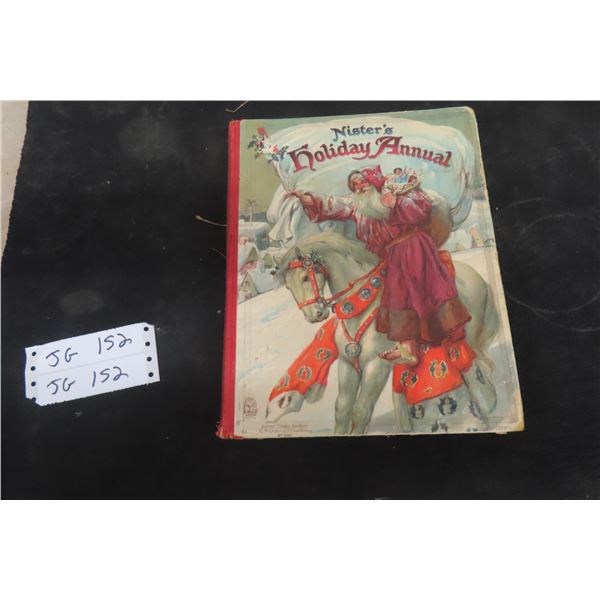 Beautiful Book Early 1900’s. Nister’s Holiday Annual, Nestle’s Book for Nestle Babies, #3181