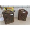 Image 1 : 2 Metal Gas Cans