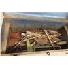 Image 6 : 2 Metal Tool Boxes & Odd Tools, Rusty; Sockets; Drill Bits; Cutters; Pliers and More
