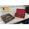 Image 1 : 2x Metal Tool Boxes - 1/2" Sockets; Ratchet Extensions; Plus Odd Tools