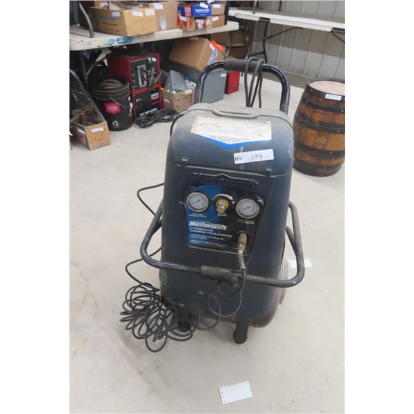 Mastercraft 2 HP 5 Gal Portable Air Compressor