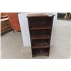 Image 1 : Walnut Open Book Shelf 48" x 21" x 10"