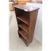 Image 2 : Walnut Open Book Shelf 48" x 21" x 10"
