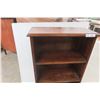 Image 4 : Walnut Open Book Shelf 48" x 21" x 10"