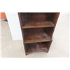 Image 5 : Walnut Open Book Shelf 48" x 21" x 10"