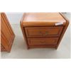 Image 6 : Oak Dresser 56" x 36" x 18" / Night Stand 23" x 22" x 13"