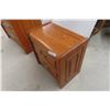 Image 7 : Oak Dresser 56" x 36" x 18" / Night Stand 23" x 22" x 13"