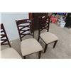 Image 4 : 4 Dining Room Chairs Matching