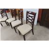 Image 5 : 4 Dining Room Chairs Matching