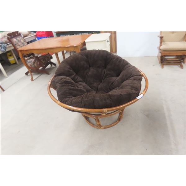 Comfy Wicker Basket Chair