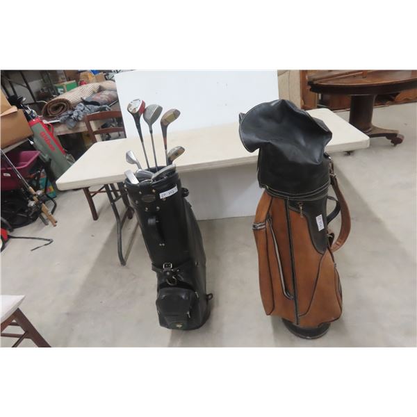 12x RH Golf Clubs and Two Golf Bags