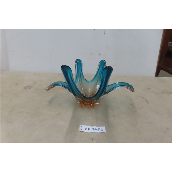 Art Glass Centerpiece, No Markings