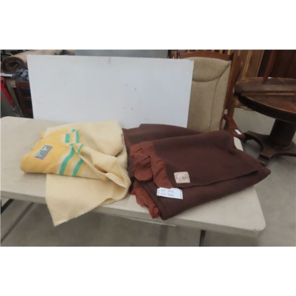 Two Wool Blankets