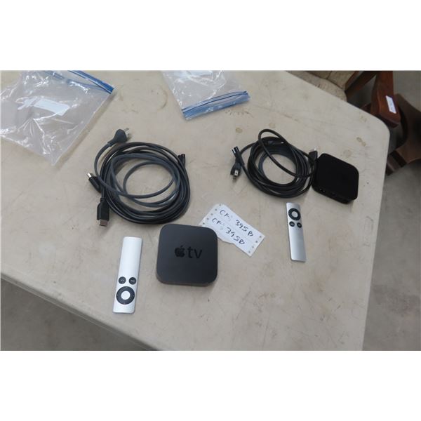2x Apple TV Streaming Device with Remote Control