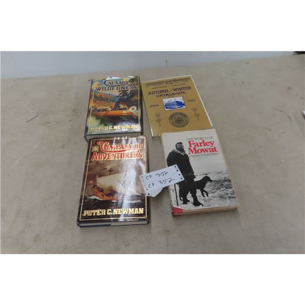 Four Books – Hudson’s Bay Company 1940–41 Copy Catalog and Related Company Books