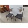 Image 1 : 2 x Bistro Chairs