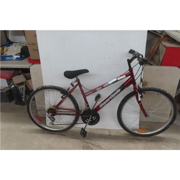 Supercycle 18-Speed Pedal Bike, 25" Wheels