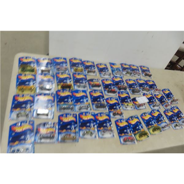 42 Hot Wheels Cars in Original Packaging