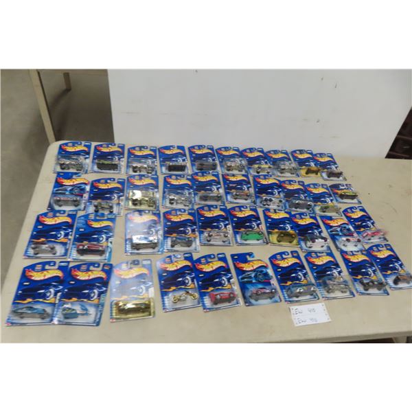 40 Hot Wheels Cars in Packaging