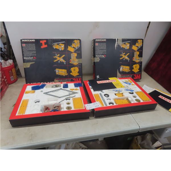 Assorted Meccano Construction Sets
