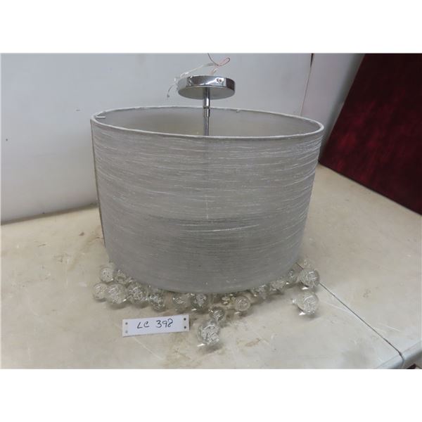 Light Fixture with Hanging Glass Balls