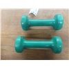 Image 5 : Set of Four Dumbbells: Two at 8 Pounds and Two at 3 Pounds