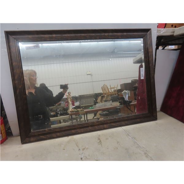 Framed Mirror, 29" x 41"