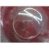 Image 10 : Crystal/Cut Glass, 2 China Platters and a Candy Bowl (One Crystal Piece Has a Chip - Pictured)