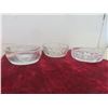 Image 8 : Crystal/Cut Glass, 2 China Platters and a Candy Bowl (One Crystal Piece Has a Chip - Pictured)