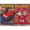 Image 4 : Lot of 18 Playboy Magazines from the 1980s