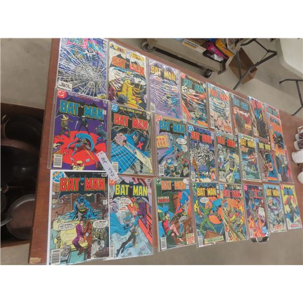 25 DC Comics Featuring Batman (25¢–50¢ Issues)