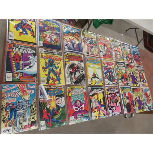 24 Marvel Comics Issues of The Amazing Spider-Man, Priced from $0.40 to $1.00