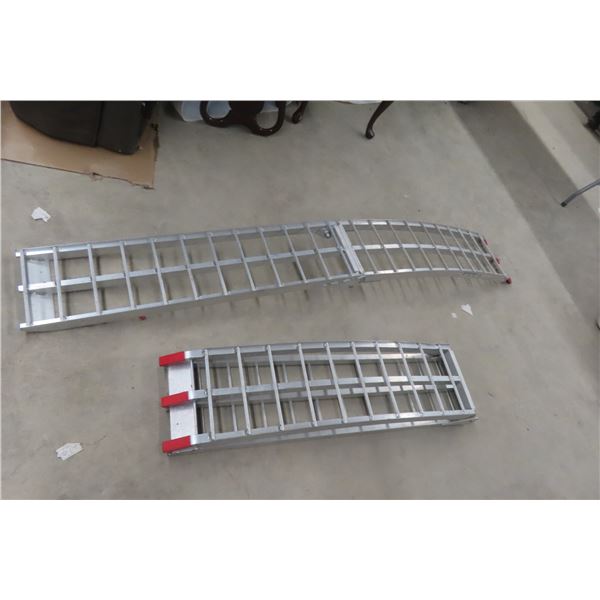 2 Erikson Aluminum Loading Ramps 84'' Long 