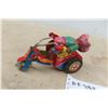 Image 5 : 2 Wind Up Tricycles :  Robot Made in China, Monkey Made in Japan