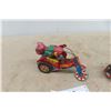 Image 7 : 2 Wind Up Tricycles :  Robot Made in China, Monkey Made in Japan