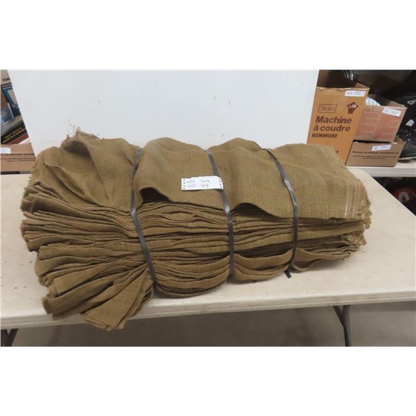 100 New Burlap Bags 14'' x 35'' Each 