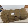 Image 3 : 100 New Burlap Bags 14'' x 35'' Each 