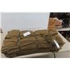 Image 1 : 100 New Burlap Bags 14'' x 35'' Each 