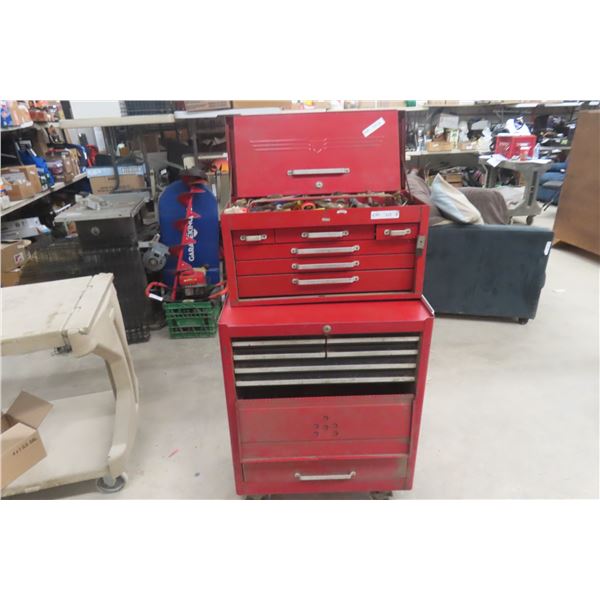 2pce Rolling Tool Cabinet 47'' x 27'' x 18'' 