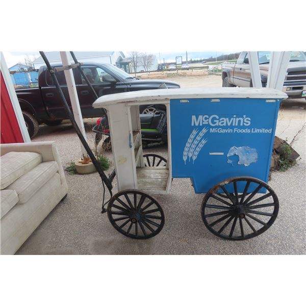 4 Wheel Parade Wagon for a Small Pony/Dog, Paint Your Own  