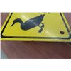 Image 3 : Ducks Unlimited Duck Crossing Sign 24'' Across