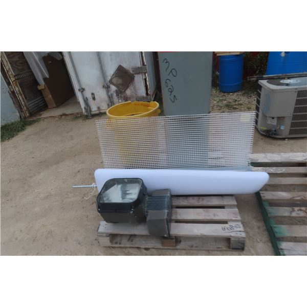 Yard Lights, PVC Plumbing Fittings, Sheet Metal, Fluorescent Light