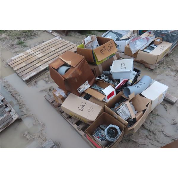 Pallet: Electrical, Boxes, Connectors