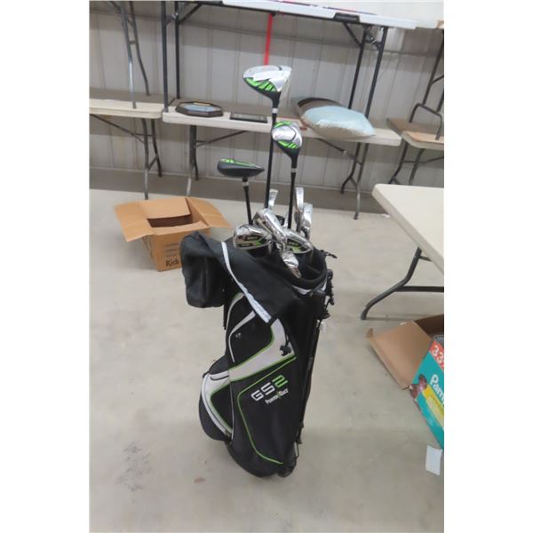 12 Right Handed Golf Clubs 'Powerbilt G52' 