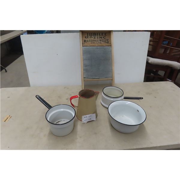 Enamelware, Marshall Wells Washboard